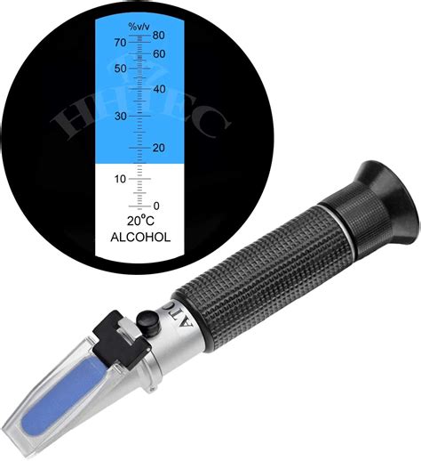 Refractometer and alcoholmeter 